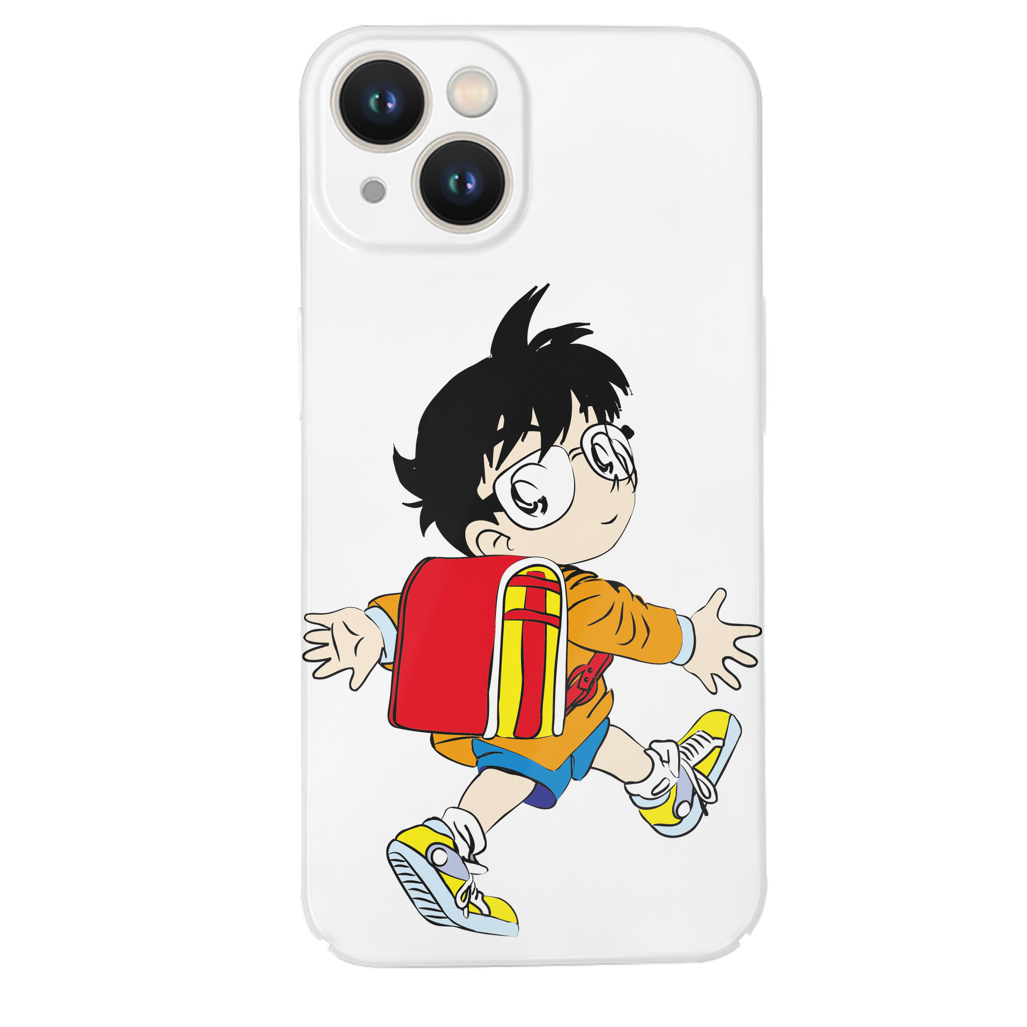 （画像用） 名探偵コナン 江戸川 コナン Detective Conan Conan Edogawa 【iPhone 14シリーズ対応】ハードケース